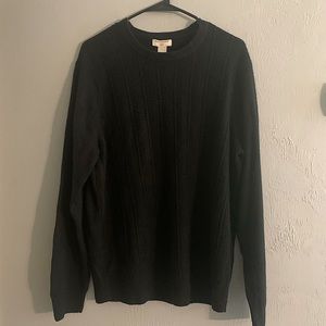 Dockers men’s black acrylic sweater